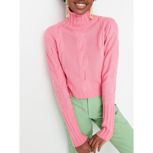 Pink Cable-Knit Sweater - Picture 3 of 10